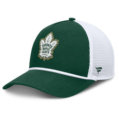Toronto Maple Leafs Fanatics Bermuda A-Frame Adjustable Hat - Green/White Hats