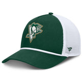 Pittsburgh Penguins Fanatics Bermuda A-Frame Adjustable Hat - Green/White Hats
