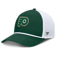 Philadelphia Flyers Fanatics Bermuda A-Frame Adjustable Hat - Green/White Hats