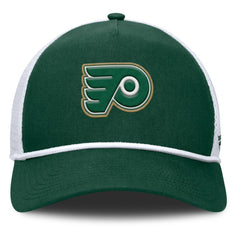 Philadelphia Flyers Fanatics Bermuda A-Frame Adjustable Hat - Green/White Hats
