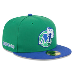 Dallas Mavericks 2025/26 Classic Edition Jersey Hook 59FIFTY Fitted Hat sale - Green/Blue shop