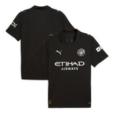 Manchester City 2025/26 Away Replica Jersey - Black cheap