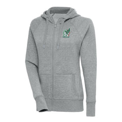 Mexico National Team Antigua Women's Takeover Full-Zip Hoodie for sale - Heather Gray