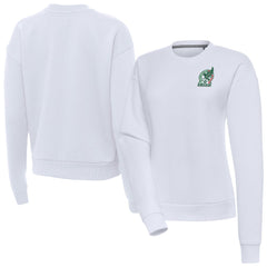 Mexico National Team Antigua Women's Takeover Pullover Sweatshirt - White sale