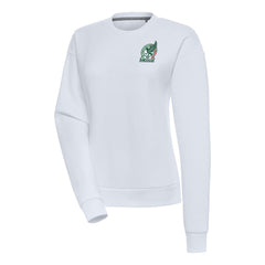 Mexico National Team Antigua Women's Takeover Pullover Sweatshirt - White sale