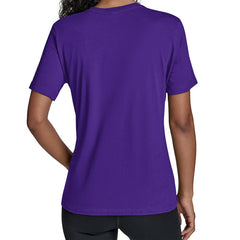 Minnesota Vikings Starter Women's Arch Stripe T-Shirt - Purple for sale