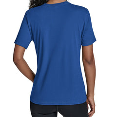Buffalo Bills Starter Women's Arch Stripe T-Shirt - Royal cheap