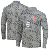 AC Milan 2025/26 Pre-Match dryCell Quarter-Zip Top on sale - Gray