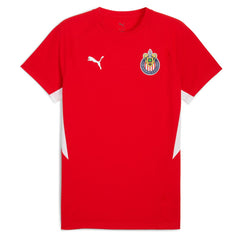 Chivas 2025/26 Evostripe Raglan T-Shirt - Red for sale