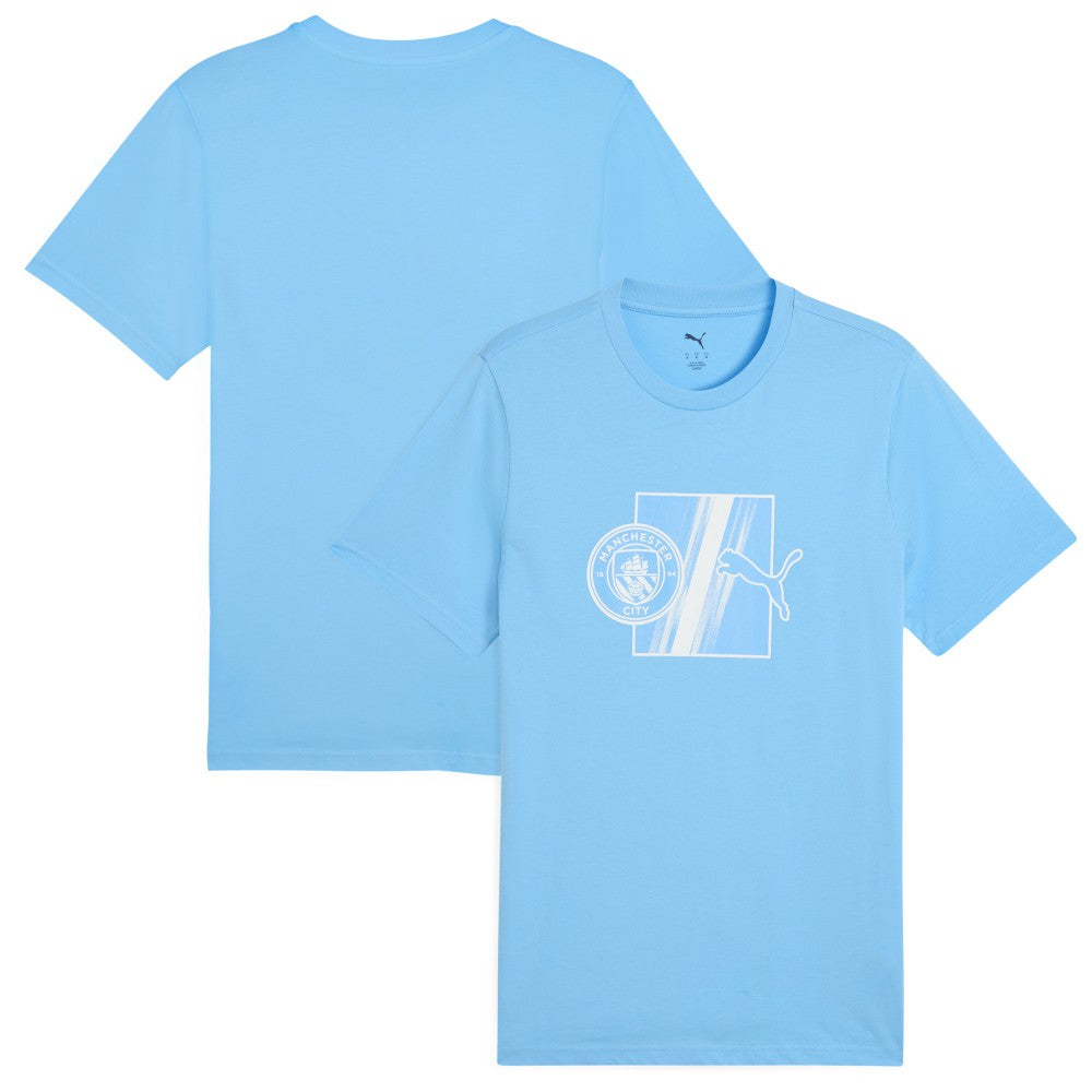Manchester City ftblCulture T-Shirt - Sky Blue for sale