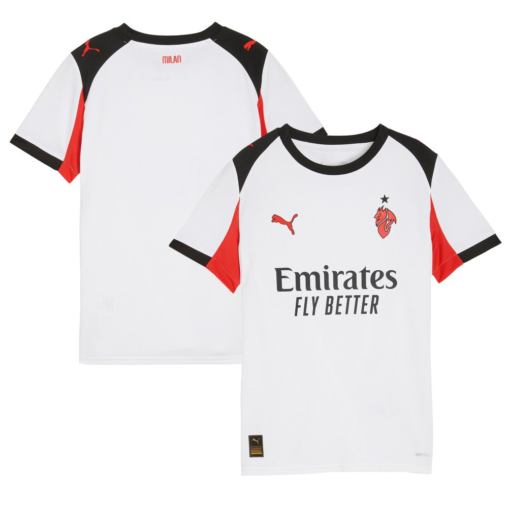 AC Milan Youth 2025/26 Replica Jersey - White shop