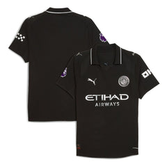 Manchester City 2025/26 Away Jersey - Black cheap