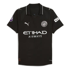 Manchester City 2025/26 Away Jersey - Black cheap