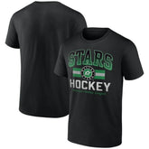 Dallas Stars Retro Stripe T-Shirt - Black T-shirts
