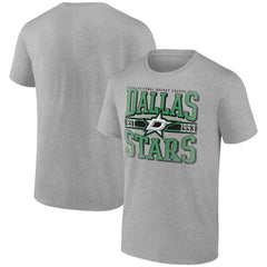 Dallas Stars Retro Vibe T-Shirt - Heather Gray T-shirts