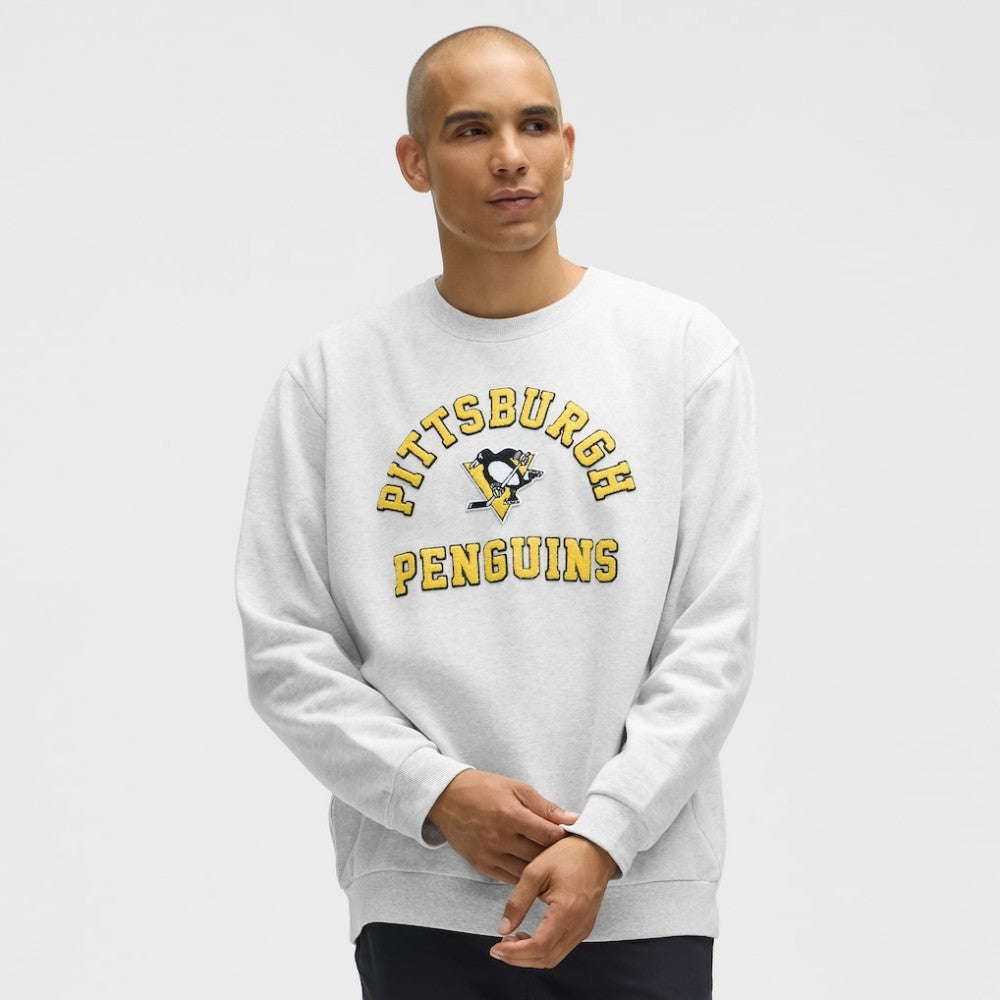 Pittsburgh Penguins lululemon Steady State Crew - Heathered Core Ultra Light Grey