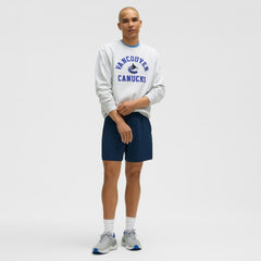 Vancouver Canucks lululemon Steady State Crew - Heathered Core Ultra Light Grey