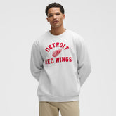 Detroit Red Wings lululemon Steady State Crew - Heathered Core Ultra Light Grey