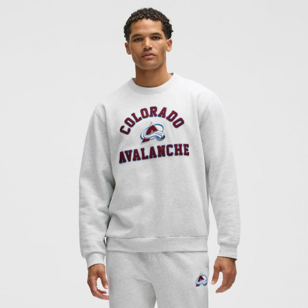 Colorado Avalanche lululemon Steady State Crew - Heathered Core Ultra Light Grey