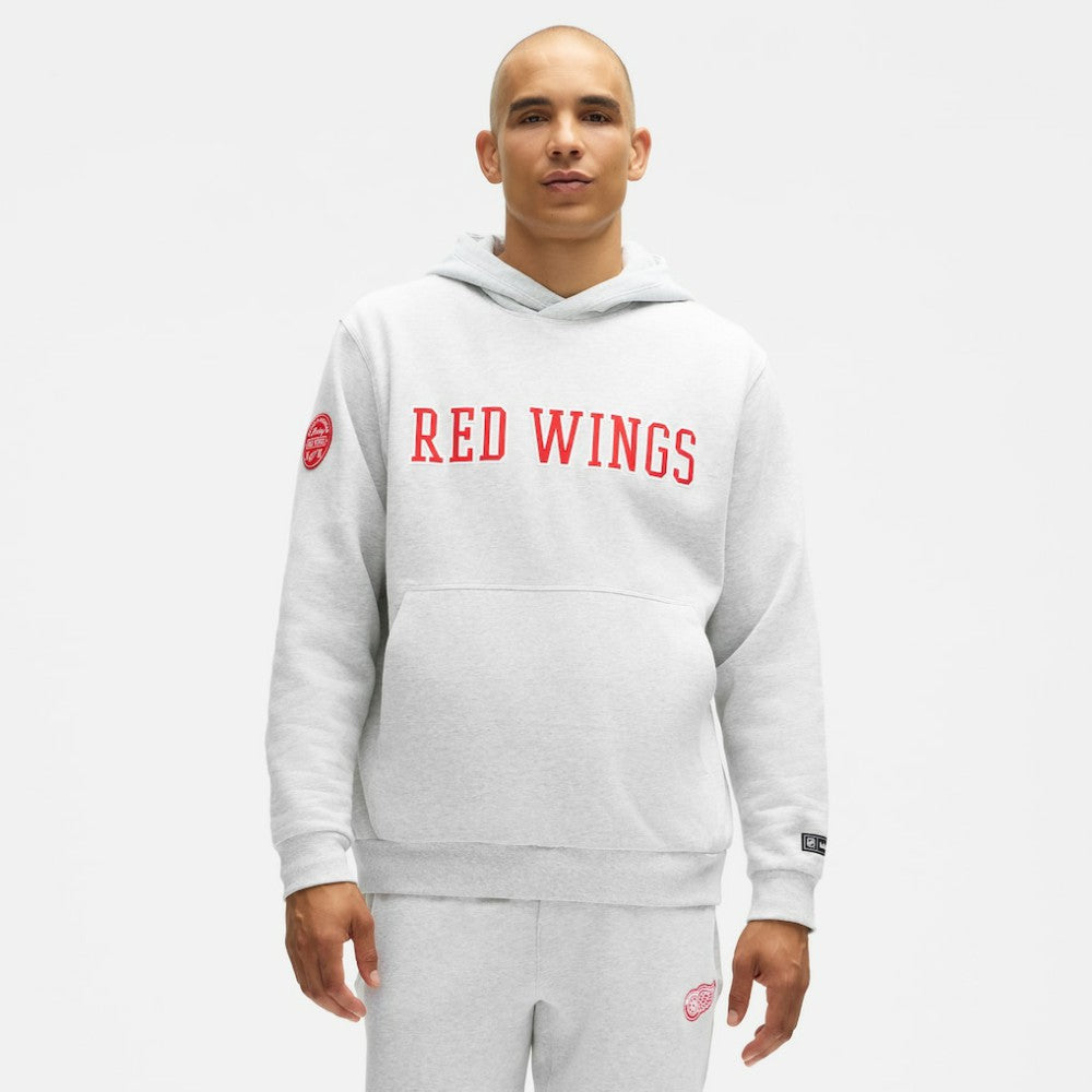 Detroit Red Wings lululemon Steady State Pullover Hoodie - Heathered Core Ultra Light Grey Hoodies