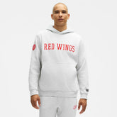 Detroit Red Wings lululemon Steady State Pullover Hoodie - Heathered Core Ultra Light Grey Hoodies