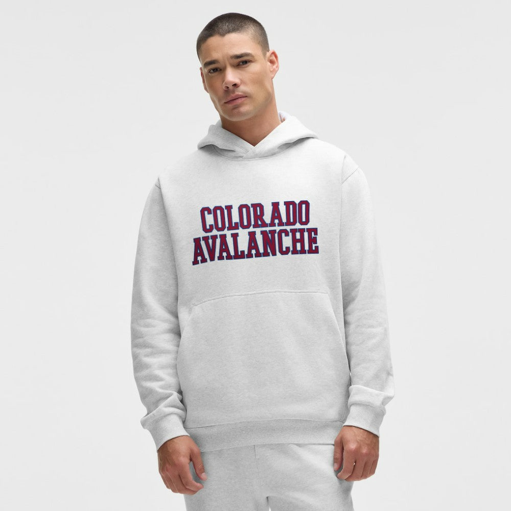 Colorado Avalanche lululemon Steady State Pullover Hoodie - Heathered Core Ultra Light Grey Hoodies