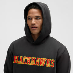 Chicago Blackhawks lululemon Steady State Pullover Hoodie - Black Hoodies
