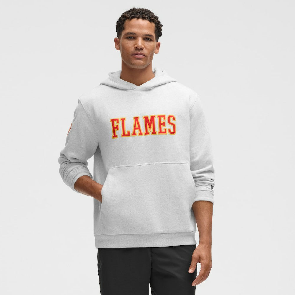 Calgary Flames lululemon Steady State Pullover Hoodie - Heathered Core Ultra Light Grey Hoodies