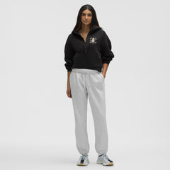 Anaheim Ducks lululemon Women's Scuba Oversized Half-Zip Hoodie - Black Hoodies