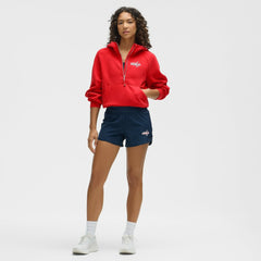 Washington Capitals lululemon Women's Scuba Oversized Half-Zip Hoodie - True Red Hoodies