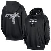 San Antonio Spurs Courtside Club Premium Hoodie - Black outlet