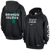 Boston Celtics Courtside Club Premium Hoodie - Black sale