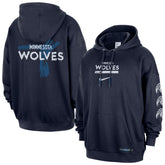 Minnesota Timberwolves Courtside Club Premium Hoodie - Navy online