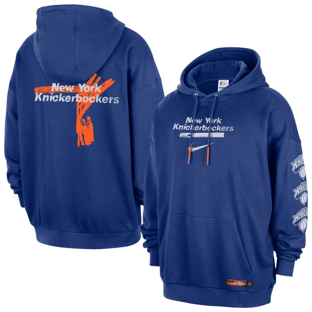 New York Knicks Courtside Club Premium Hoodie - Blue shop