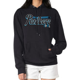 Carolina Panthers Starter Women's Groovy Script Pullover Hoodie - Black sale