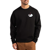 Arizona Cardinals Cutter & Buck Throwback Roam Recycled Raglan Pullover Sweatshirt - Black sale