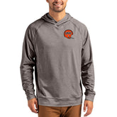 Cincinnati Bengals Cutter & Buck Adapt Historic Knit Recycled Raglan Pullover Hoodie - Heather Gray cheap