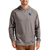 Indianapolis Colts Cutter & Buck Adapt Historic Knit Recycled Raglan Pullover Hoodie - Heather Gray sale