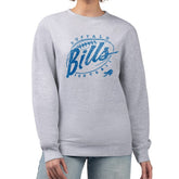 Buffalo Bills G-III 4Her by Carl Banks Women's Distressed Graphics Fleece Pullover Sweatshirt - Gray cheap