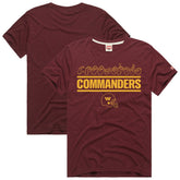 Washington Commanders Homage Unisex NFL ASL Collection by Love Sign Tri-Blend T-Shirt - Burgundy for sale