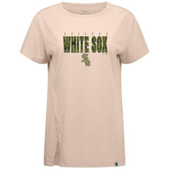 Chicago White Sox Levelwear Women's Influx Protect W T-Shirt Khaki
