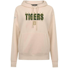 Detroit Tigers Levelwear Women's Adorn Protect W Pullover Hoodie Khaki