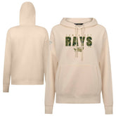 Tampa Bay Rays Levelwear Women's Adorn Protect W Pullover Hoodie Khaki