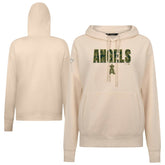 Los Angeles Angels Levelwear Women's Adorn Protect W Pullover Hoodie Khaki