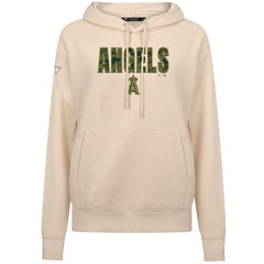 Los Angeles Angels Levelwear Women's Adorn Protect W Pullover Hoodie Khaki