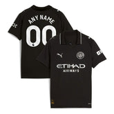 Manchester City Youth 2025/26 Away Replica Custom Jersey - Black sale