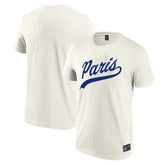 Paris Saint-Germain Collegiate T-Shirt on sale - Cream