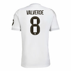 Federico Valverde Real Madrid 2025/26 Home Replica Jersey - White shop