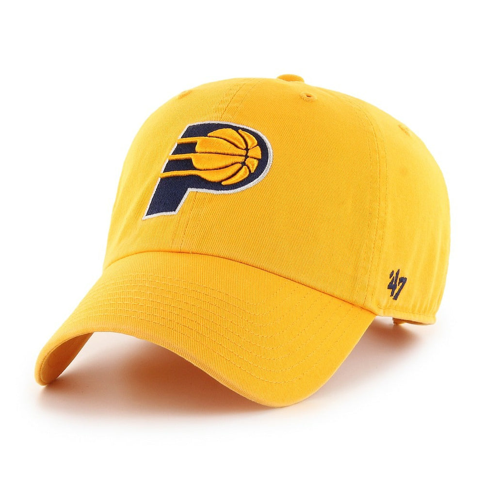 Indiana Pacers '47 Core Logo Clean Up Adjustable Hat - Gold discount