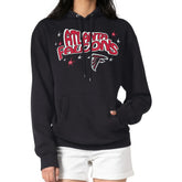 Atlanta Falcons Starter Women's Fireworks Fleece Pullover Hoodie - Black online